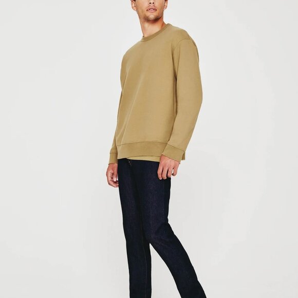 BNWT MEN’S ADRIANO GOLDSCHMIED AG JEANS ARC CREW NECK SWEATSHIRT US MEDIUM (M) - Picture 4 of 11